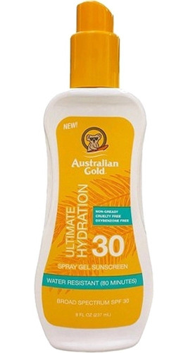 Australian Gold  Max Sunscreen Spf30 Gel - 237ml