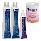 Kit Shampoo Condicionador Máscara Progress Protetor Midori