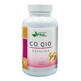 Coenzima Q10 Fnl 60 Capsulas. Salud Cardiovascular Sabor Natural / 1 Frasco