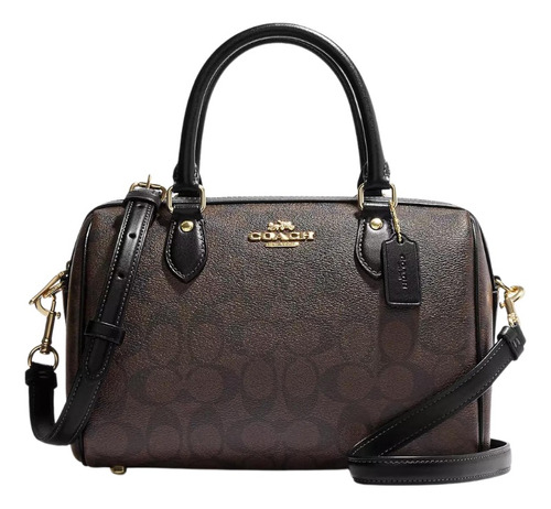 Bolsa Coach Rowan Satchel In Signature Canvas 