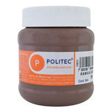 Pintura Acrílica Politec Bote 250 Ml Colores Color Canela No. 339