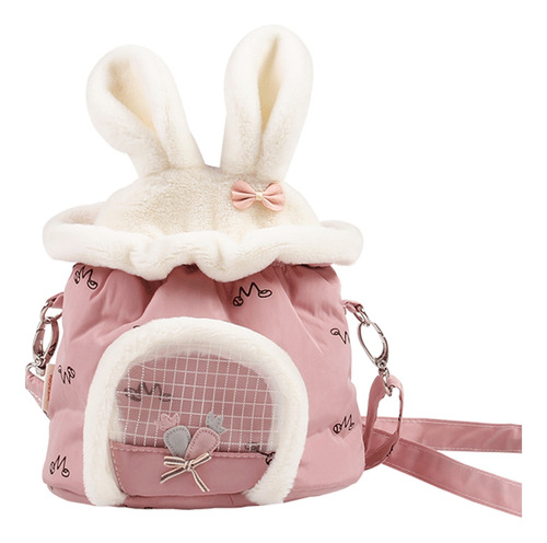 Bolso Bandolera Transportador Animal Hamster Travel Rabbit