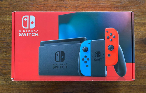 Consola Nintendo Switch 32 Gb Neon + 2 Juegos