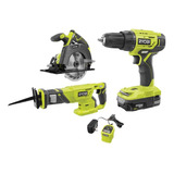 Ryobi Kit Combinado De 3 Herramientas Inalámbricas One+ De.