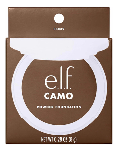 E.l.f. Camo Powder Foundation, Base De Maquillaje En Polvo