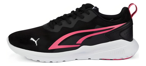 Tenis Puma Mujer All-day Active Negro Rosa