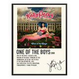 Poster Katy Perry Album Music Tracklist One The Boys 80x40