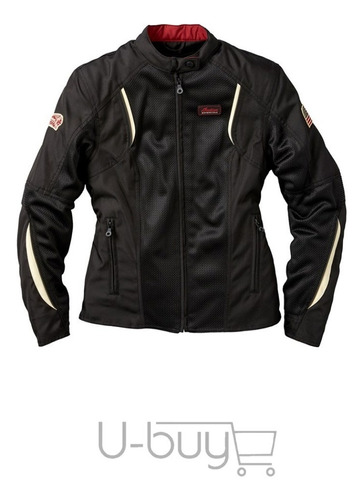 Chaqueta De Malla De Mujer Springfield 2 Indian Motorcycle