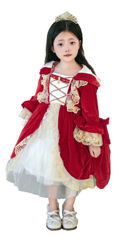 Vestido De Princesa Lolita Para Niños De Caperucita Roja