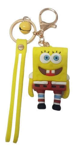 Llavero Goma Bob Esponja Personajes Varios Modelos