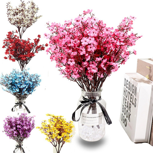 Decoração Com Flores Premium Artificiais Buquê Cerejeira Nfe