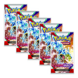 5 Booster Pokémon Escarlate E Violeta Baseset Original Copag