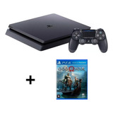 Sony Playstation 4 Slim 1tb - Jogo Mídia Física Brinde