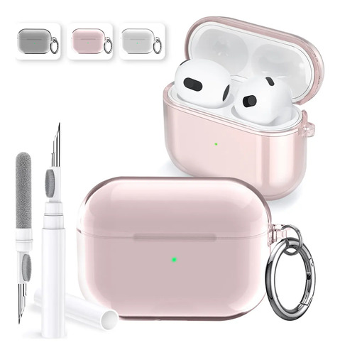 2en1 Funda Protector Tpu Para AirPods 4 Case +limpiador