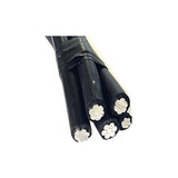 Cable Preensamblado Aluminio 3x25+50/25 Mm² Xlpe 0,6-1,1 Kv