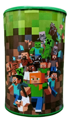 26 Cofrinhos Personalizado Minecraft