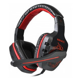 Auriculares Gamer Con Microfono A1s Headset Noise Cancel Color Negro