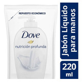 Dove Beauty Cream Wash Manos Jabon Liquido Repuesto X 220ml