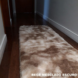 Tapete 0,55 X 1,00 Peludo Felpudo 40mm Sala Shaggy Luxo