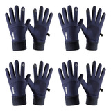 Guantes Térmicos Resistentes, Mxgiz-009, 4 Pares, L, Azul Ma