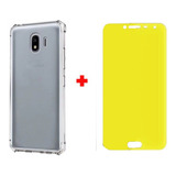 Capa Capinha Case Air Bag Para Galaxy J4 J400 + Pelicula Gel