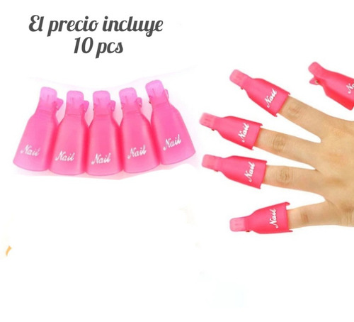 Clip Para Uñas Pinza  Remover Acrílico Gel Uv Semipermanente