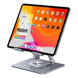 Soporte Holder En Aluminio Para Tablet 360 Grados Escritorio