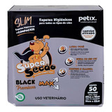 Tapete Higiênico Super Secão Black Premium Slim 50 Unidades