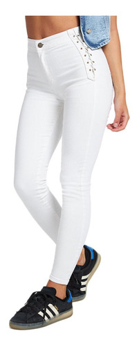 Jeans Mujer Jeggins 1788 Blanco Paradise Jeans