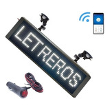 Letreros Led Programables Con Wifi De Auto Bus Camion 12-24v