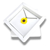 Colgante Collar De Girasol Para Dama