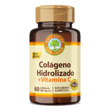 Colágeno Hidrolizado + Vitamina C - 60 Cápsulas - Naturelab Sabor Sin Sabor