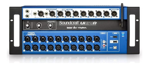 Mesa De Som Soundcraft Ui24 R 24 Canais Usb Wifi Ui 24 Ui24r