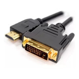 Cable Hdmi A Dvi 24+1  1,50 Mts