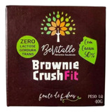Brownie50% Cacau Integral Zero Gordura Trans Fit Com 6 Unid