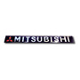 Emblema Mitsubishi Montero Dakar Cromo Relieve Porta Placas Mitsubishi Endeavor