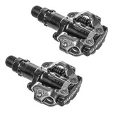 Pedal Clip Shimano Pd-m520 Com Tacos Preto Mtb Original