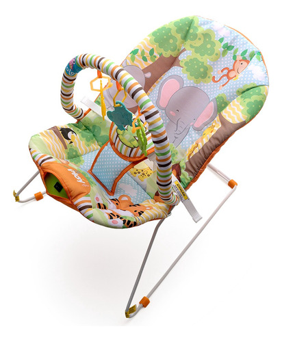 Cadeira De Descanso Infantil Floresta Musical E Vibratória