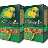 Kit Com 2 - Nutrópica Papagaios - Frutas - 600g