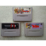 Lote De Videojuegos Para Super Famicom