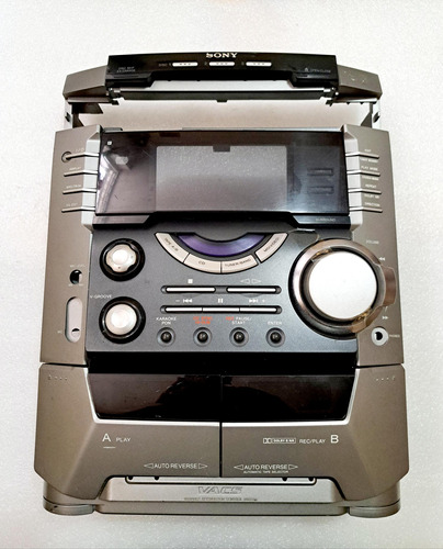Frente Micro System Sony Mhc-dx8 Testado