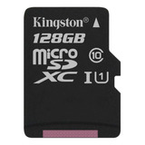 Tarjeta De Memoria Kingston Sdc10g2 Con Adaptador Sd 128gb