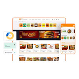 Plataforma Delivery Multi Restaurante Premium + Apps Brinde