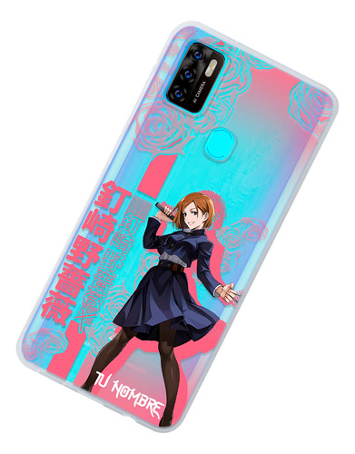 Funda Para Zte Jujutsu Kaisen Nobara Kugisaki Con Tu Nombres