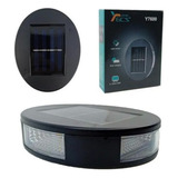  Foco Aplique Exterior Led Focos De Pared Lamparas De Muro Color Negro / Aplique Solar Exterior Lámparas De Muro