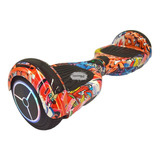 Hoverboard Skate Elétrico Camuflado Flores