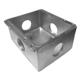 Caixa De Piso Em Aluminio 4x4 Baixa 3/4 Stamplac