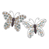 Placas De Mariposas Encantadas Home Interiors Set De 2