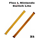 4 X Membrana Flex Cable L Placa Base De Nintendo Switch Lite