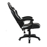 Silla Gamer Azt Gaming Consola Pc Ergonomica Reclinable Color Blanco